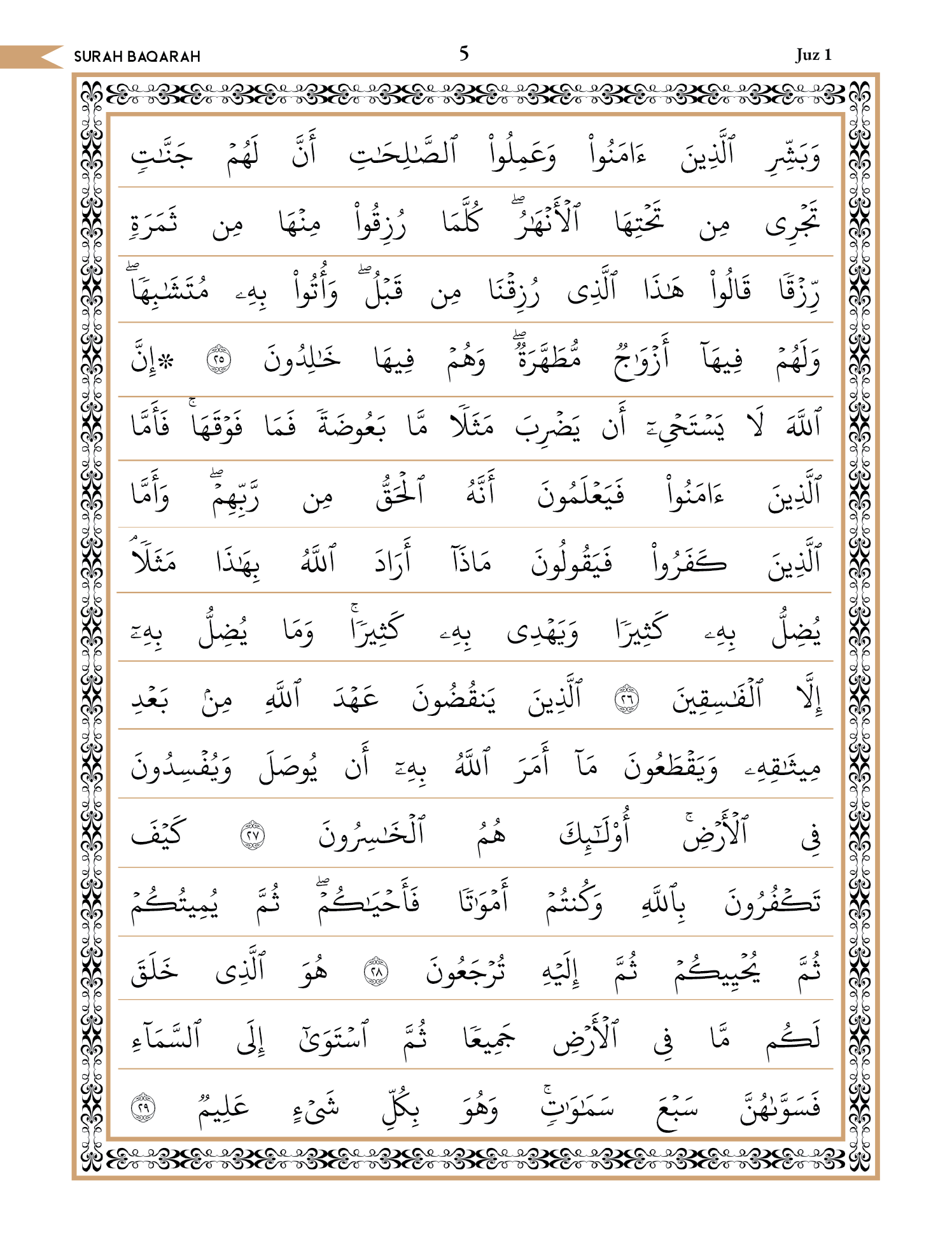 Quran Page 5